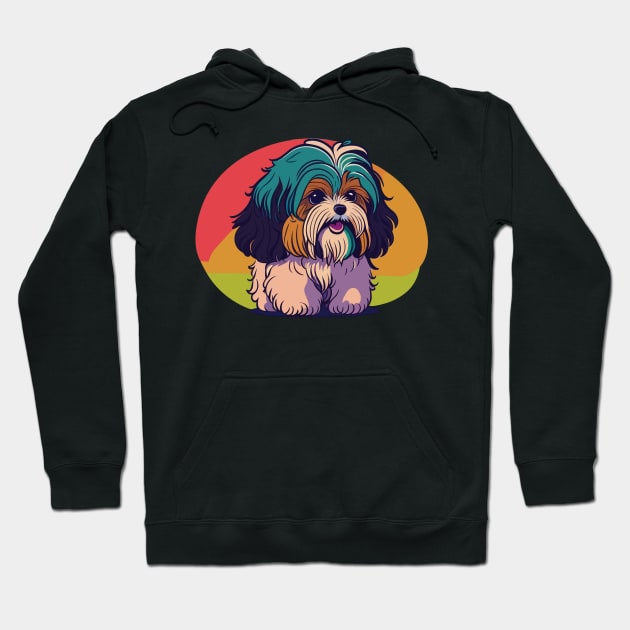 Havanese Portrait Hoodie by SpriteGuy95